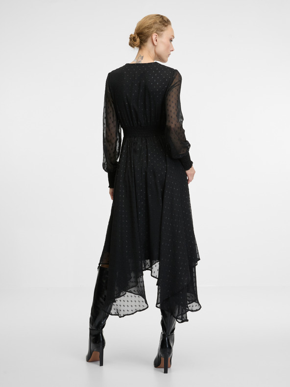 Orsay Crna ženska midi haljina ORSAY