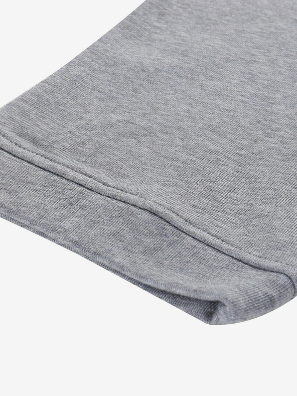 ALPINE PRO Alpine Pro MOLEDA siva ženska pamučna haljina