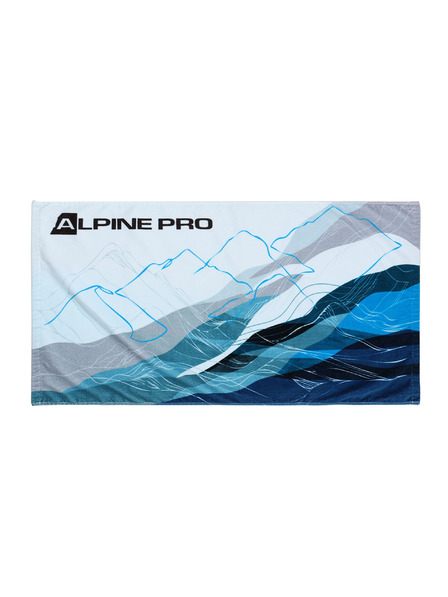 ALPINE PRO Pamučni ručnik ALPINE PRO OMARO bijeli