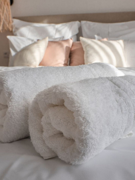 Kvalitex Frotirni ručnik 70x140cm hotelski bijeli 450g/m2