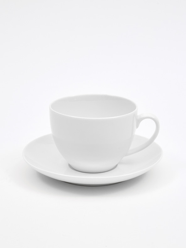 Maxwell & Williams Šalica i tanjurić od bijelog porculana Maxwell & Williams