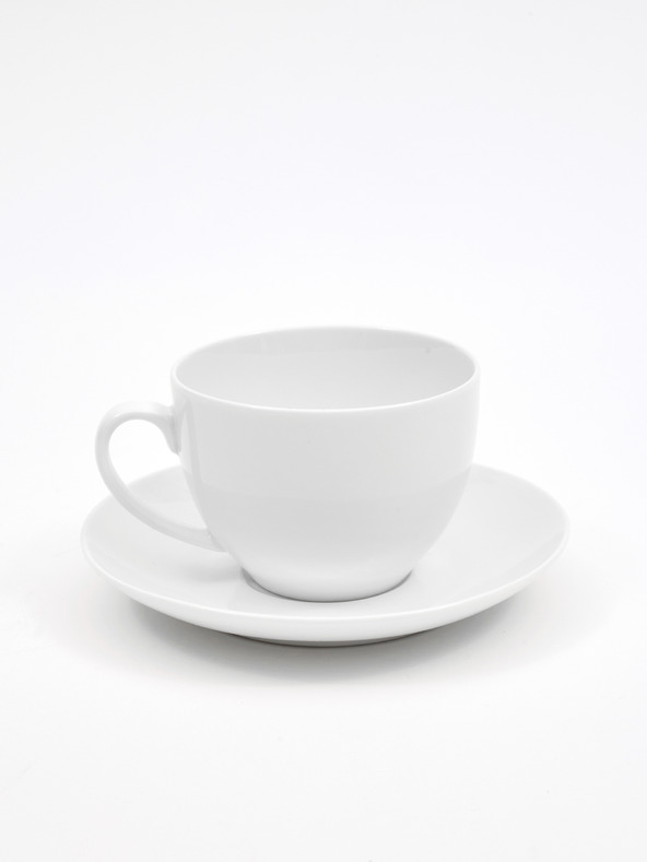 Maxwell & Williams Šalica i tanjurić od bijelog porculana Maxwell & Williams