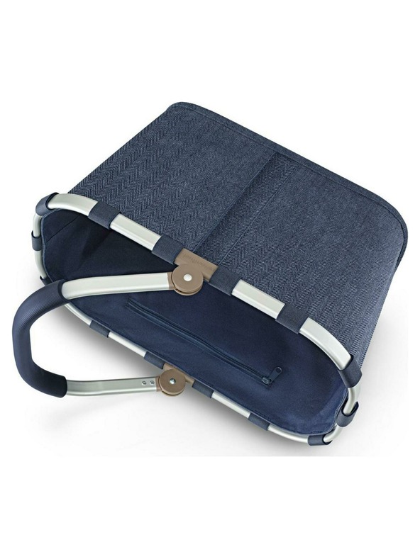 Reisenthel Torba Reisenthel Carrybag Herringbone Dark Blue