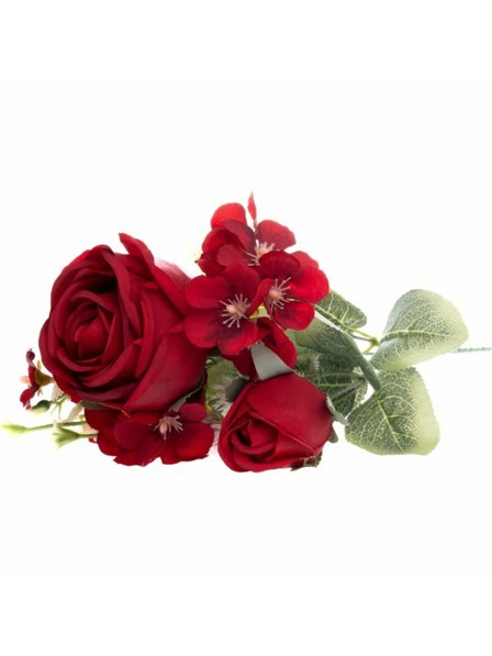 Casa de Engel Umjetna buket ruža, crvena, 27/324