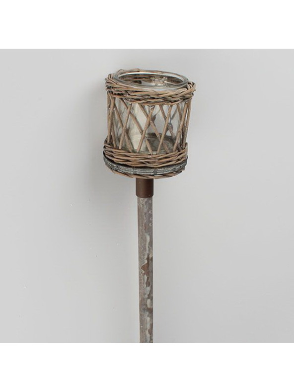 Casa de Engel Ratanska ukrasna štapica sa staklom, 0/32