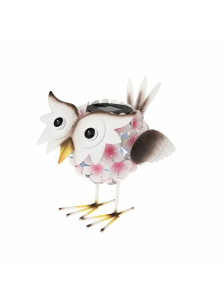 Casa de Engel Vrtna метална dekoracija s LED-om na solarni pogon - sova, 0/8