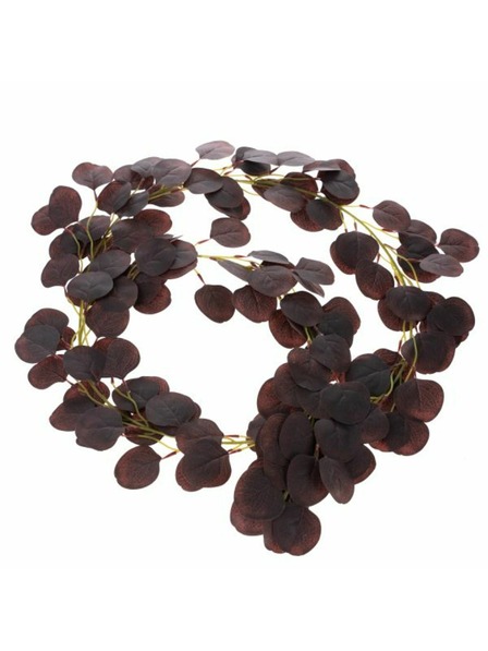 Casa de Engel Artificijalna girlanda - eukaliptus, bordo, 0/200