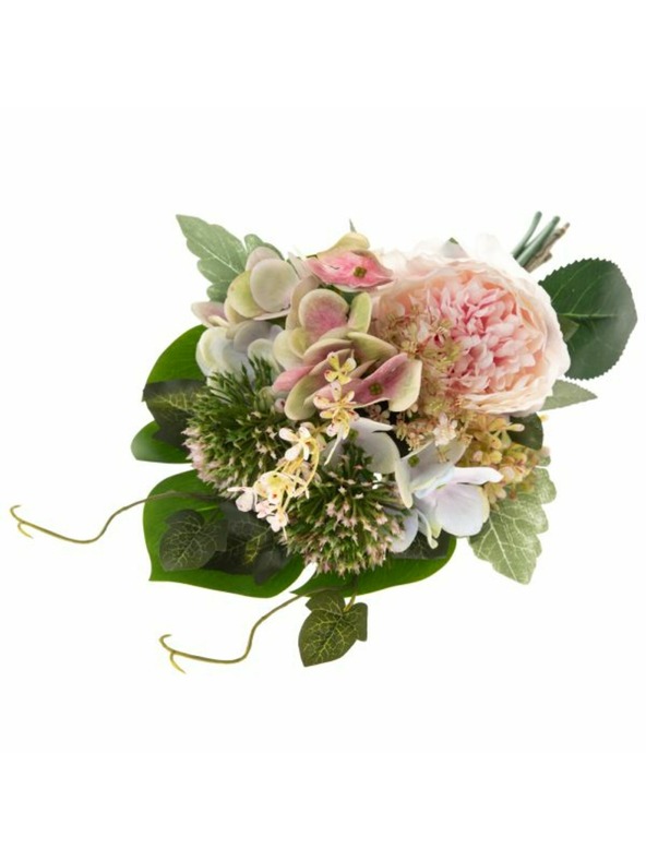 Casa de Engel Artificijalni buket božura i hortenzija s monstером, 24/144