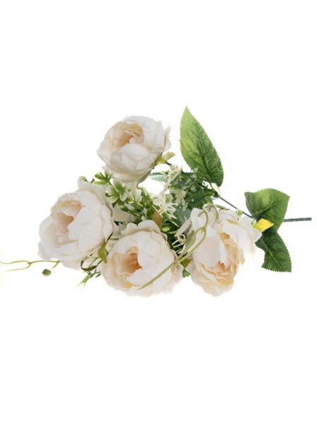 Casa de Engel Artificijalni buket božura, bijeli, 48/384