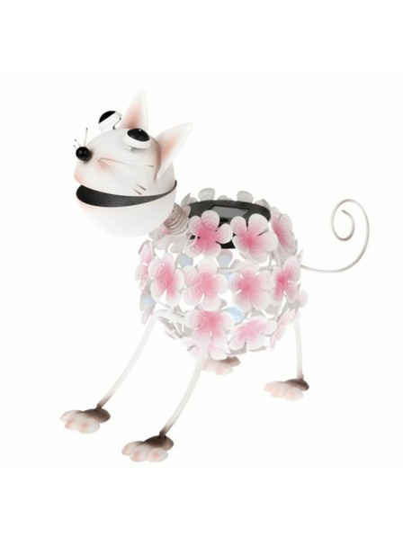 Casa de Engel Vrtni metalni ukras sa solarnom LED - mačka, 0/8