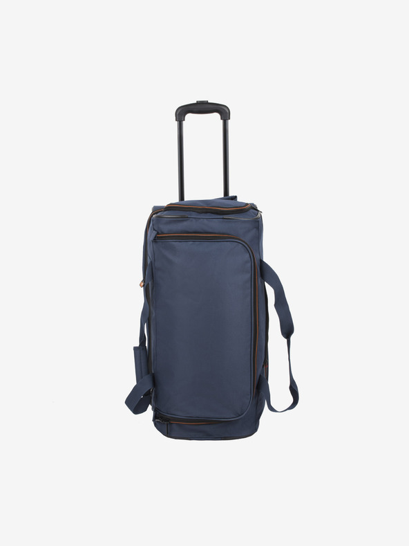 Travelite Travelite Basics Duffle torba na kotačiće S tamnoplava/narančasta
