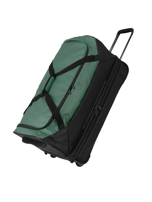 Travelite Travelite Basics Wheeled Duffle exp. Crno/zeleno
