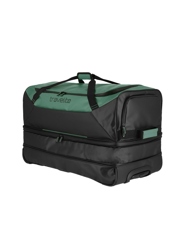 Travelite Travelite Basics Wheeled Duffle exp. Crno/zeleno