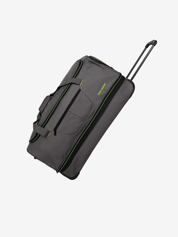 Travelite Travelite Basics Duffle torba na kotačiće L Sivo/zelena