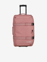 Travelite Ružičasta putna torba Travelite Kick Off Wheeled Duffle L Rosé