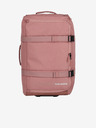 Travelite Ružičasta putna torba Travelite Kick Off Wheeled Duffle L Rosé
