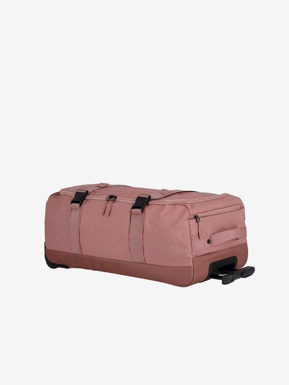Travelite Ružičasta putna torba Travelite Kick Off Wheeled Duffle L Rosé