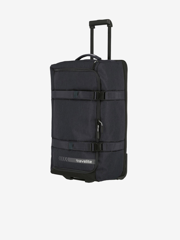 Travelite Siva putna torba Travelite Kick Off Wheeled Duffle L antracit