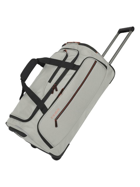 Travelite Putna torba Travelite Crosslite 5.0 Wheeled Duffle M White Sand