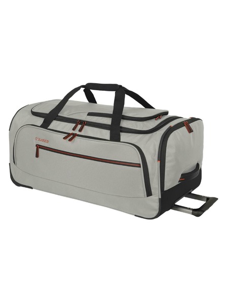 Travelite Putna torba Travelite Crosslite 5.0 Wheeled Duffle M White Sand