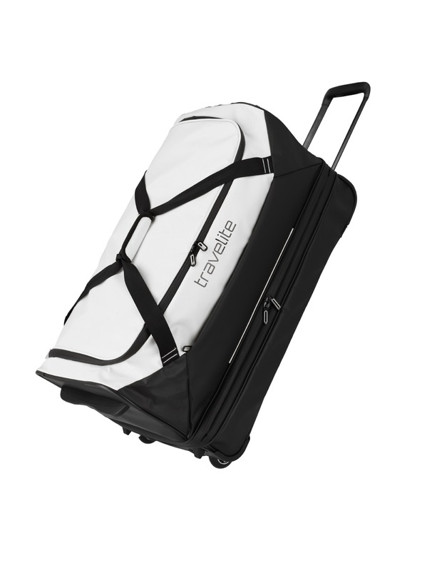 Travelite Travelite Basics Wheeled Duffle exp. Crno/bijelo