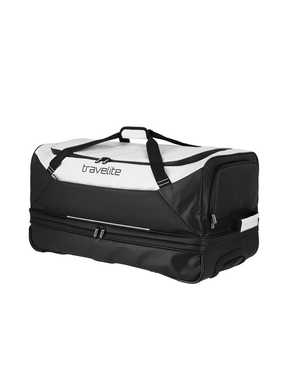 Travelite Travelite Basics Wheeled Duffle exp. Crno/bijelo