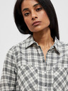 Moodo Crno-bijela Moodo ženska košulja na kockice