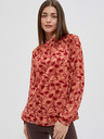 Moodo Moodo vino-narančasta ženska cvjetna bluza
