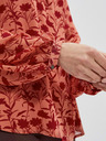 Moodo Moodo vino-narančasta ženska cvjetna bluza