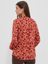 Moodo Moodo vino-narančasta ženska cvjetna bluza