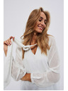 Moodo Bijela ženska Moodo bluza