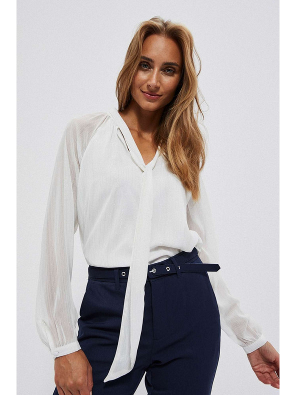 Moodo Bijela ženska Moodo bluza