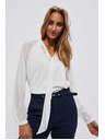 Moodo Bijela ženska Moodo bluza