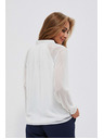 Moodo Bijela ženska Moodo bluza
