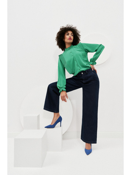 Moodo Zelena ženska bluza Moodo