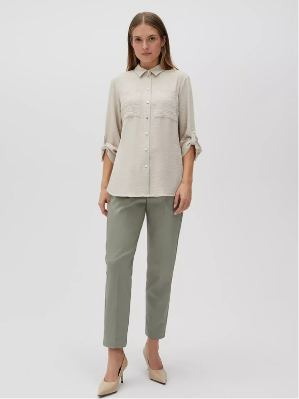 Moodo Moodo bež ženska košulja