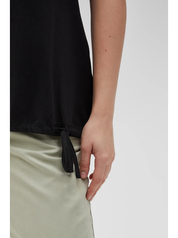 Moodo Crna ženska majica Moodo