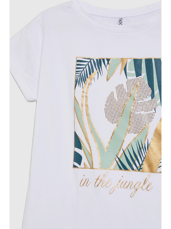 Moodo Ženska majica bijela Moodo