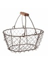Casa de Engel Metalna košara, crna, 0/126