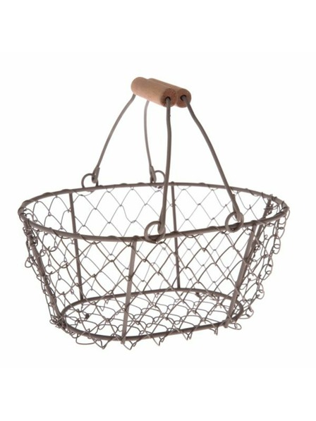 Casa de Engel Metalna košara, crna, 0/126