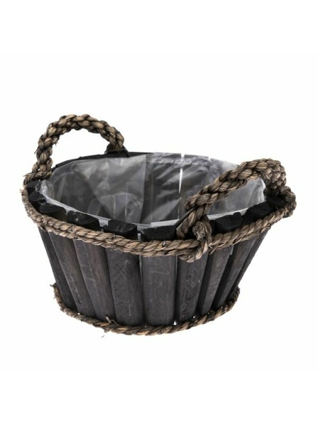 Casa de Engel Drveni poklopac za lonac za cvijeće s PVC-om, 0/24