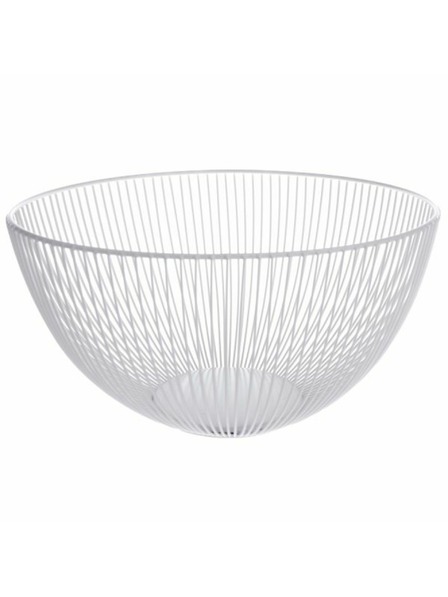 Casa de Engel Metalna zdjela, bijela, 12/48