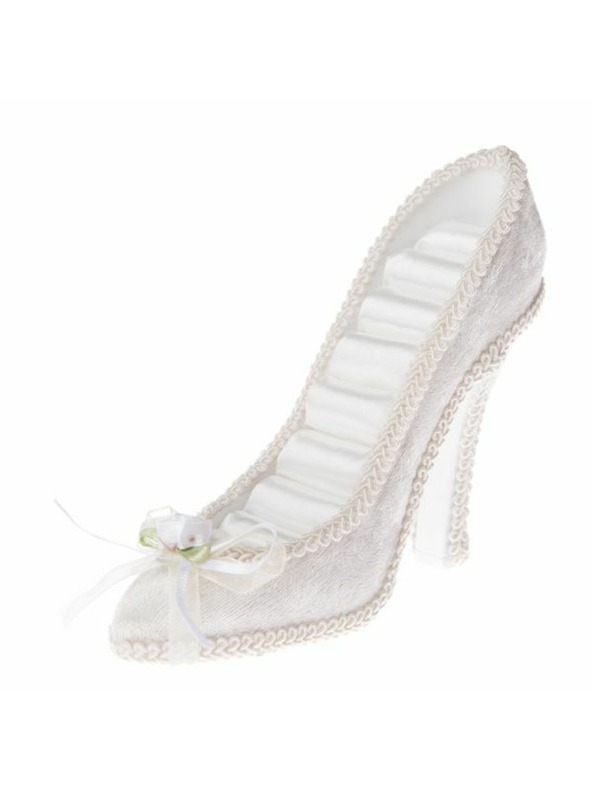 Casa de Engel Stalak za nakit - cipela (drvo, baršun), 1/24