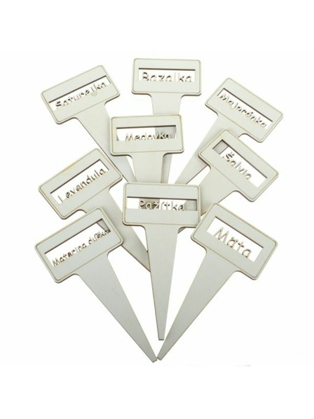 Casa de Engel Drveni štapići - začinsko bilje (SK), set od 9 komada, 0/25