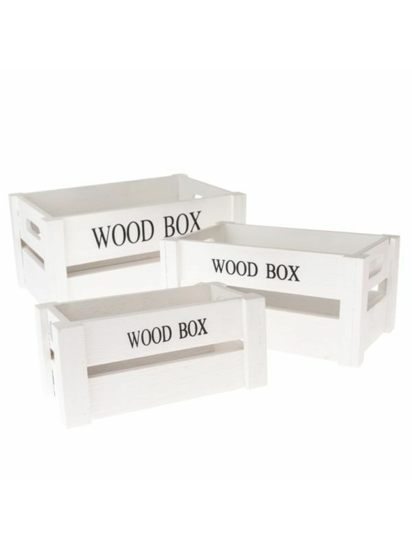 Casa de Engel Drveni sanduk - set od 3 komada, 0/12