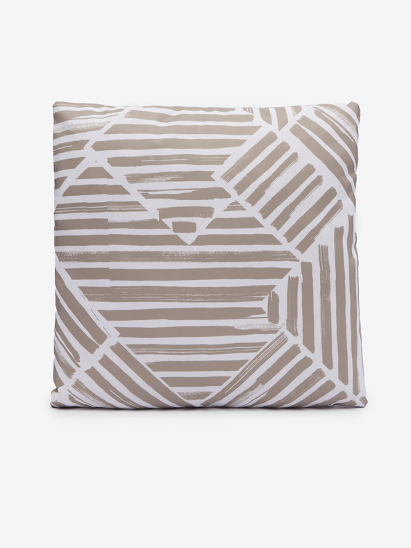 Kaemingk Bijelo-smeđi vanjski jastuk Kaemingk