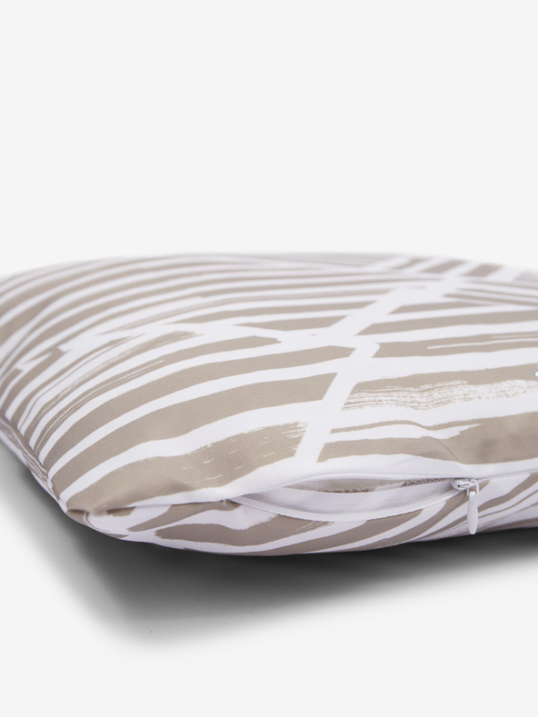 Kaemingk Bijelo-smeđi vanjski jastuk Kaemingk