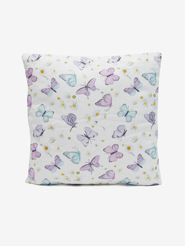 Kaemingk Bijeli vanjski jastuk s Kaemingk motivom