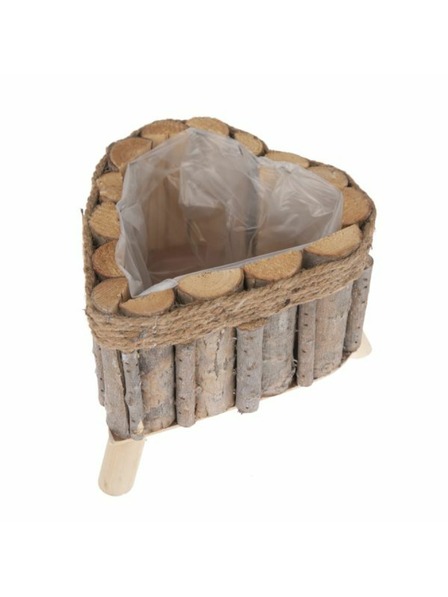 Casa de Engel Drveni žardinjer s PVC-om na nogicama, 0/16