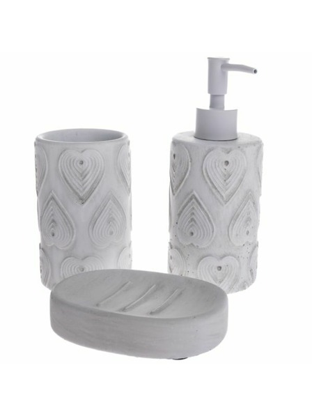 Casa de Engel Set kupaonskog pribora, cement, 0/12